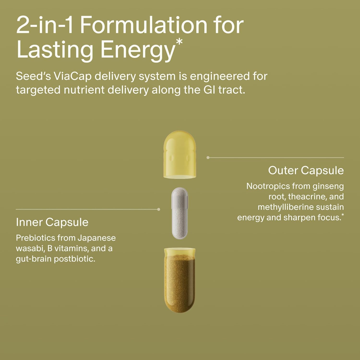 Synergy® | Nootropic Energy Capsules - Synergy®