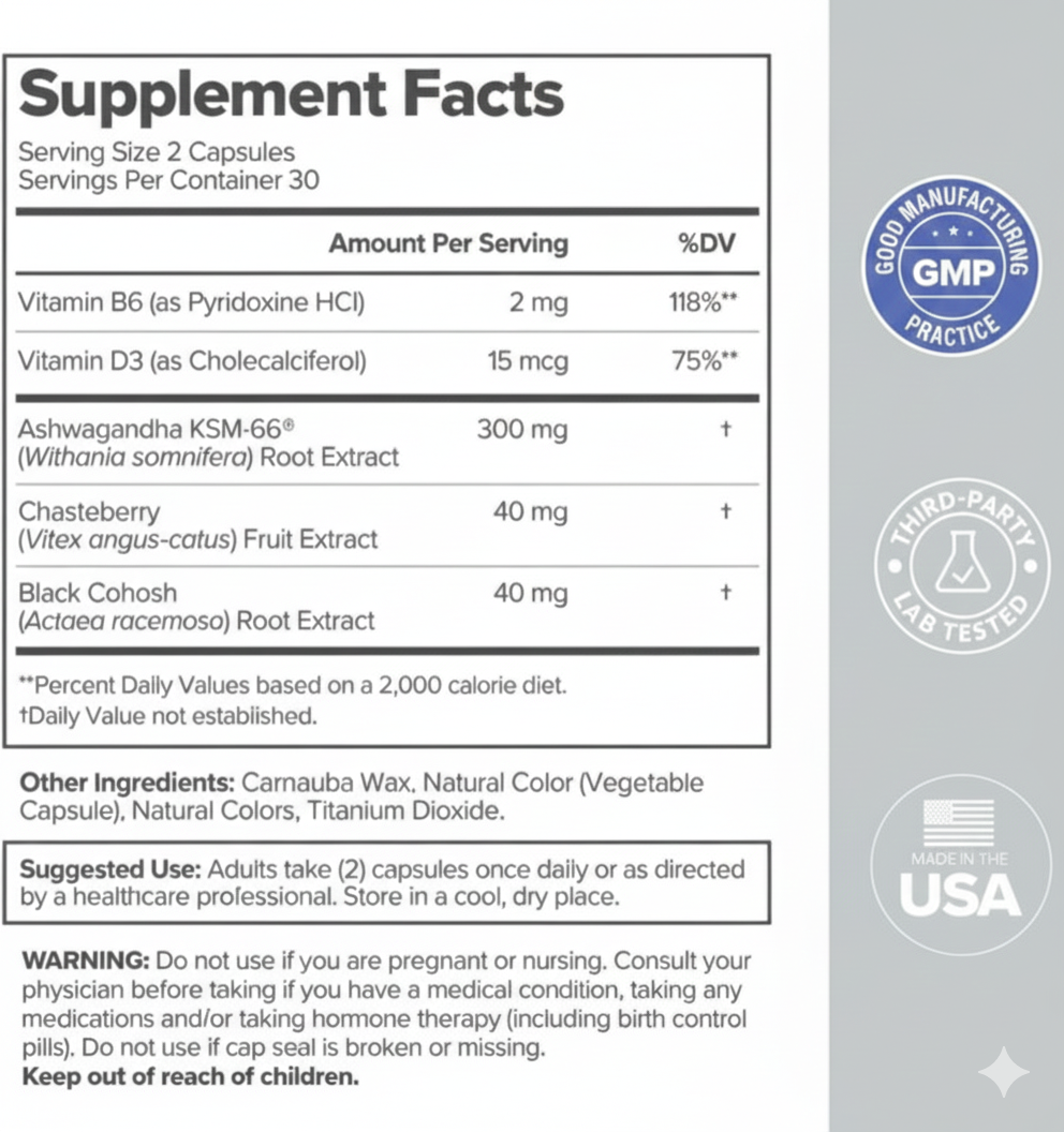 Synergy® | Menopause Vitamins - Synergy®