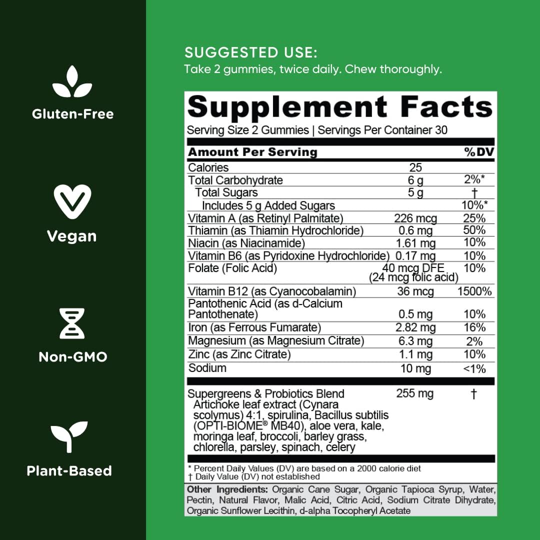 Synergy® | Super-Green Vegan Gummies - Synergy®