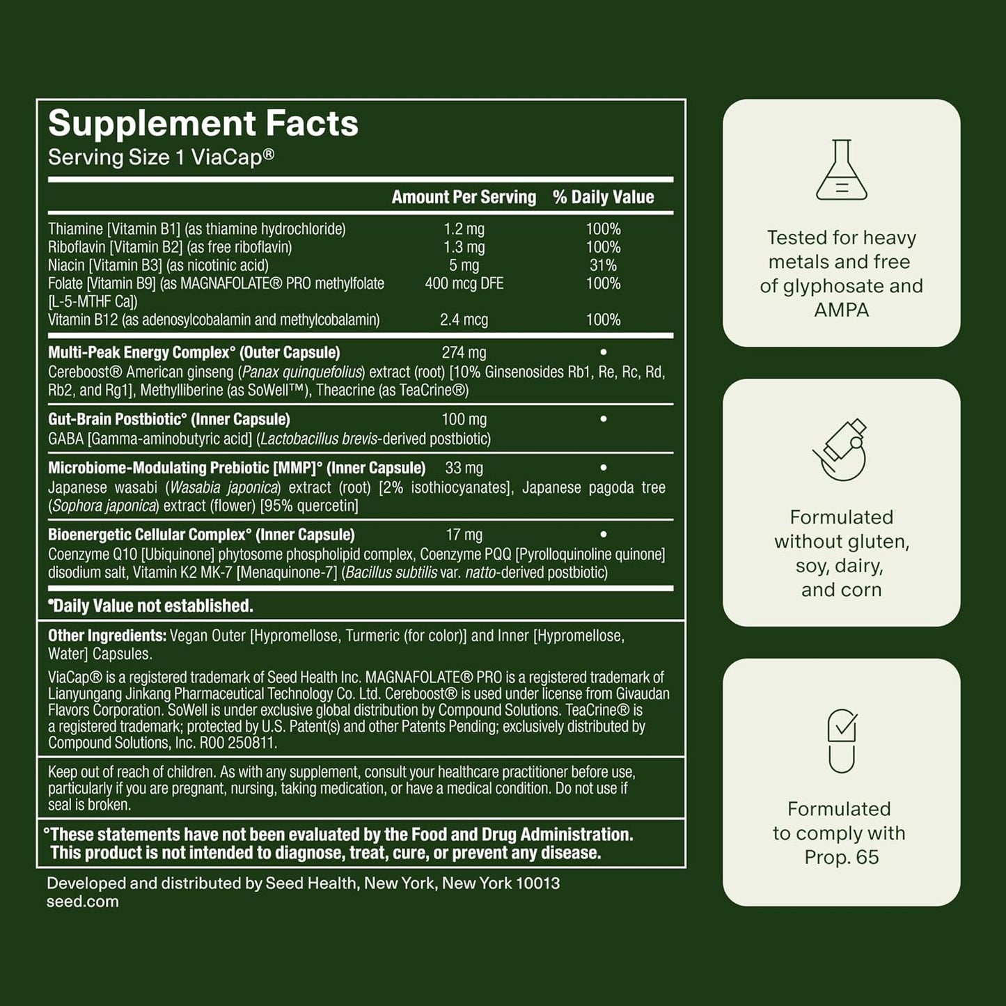 Synergy® | Nootropic Energy Capsules - Synergy®